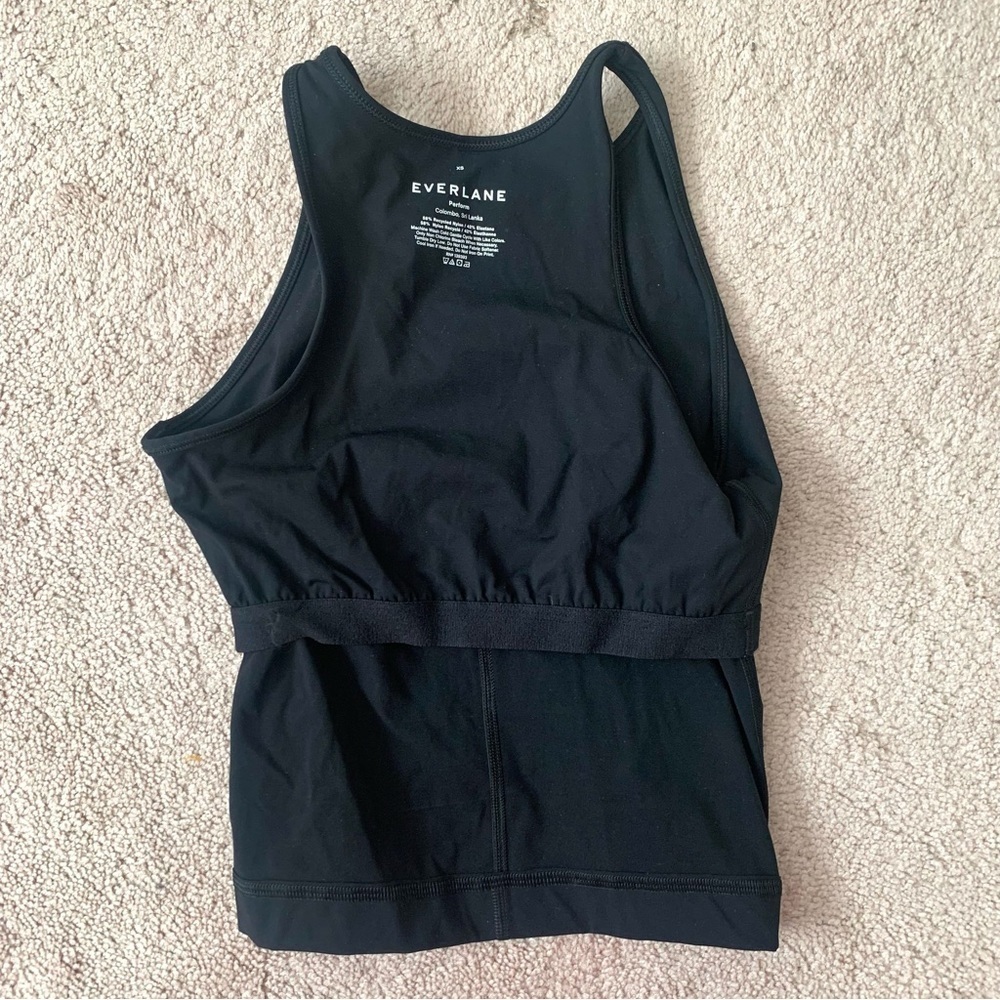 New Everlane The Perform Tank in Black Size XS - Picture 8 of 8